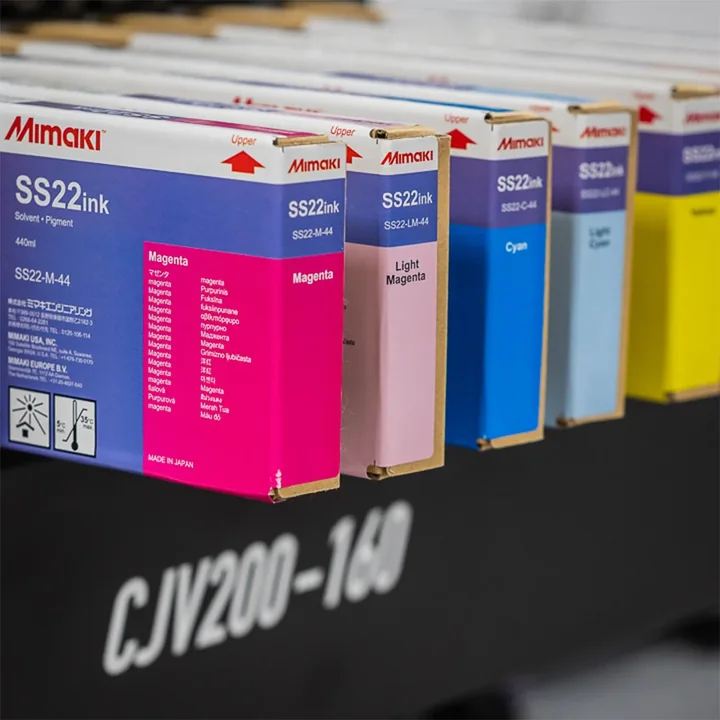SS22 solvent inks Mimaki